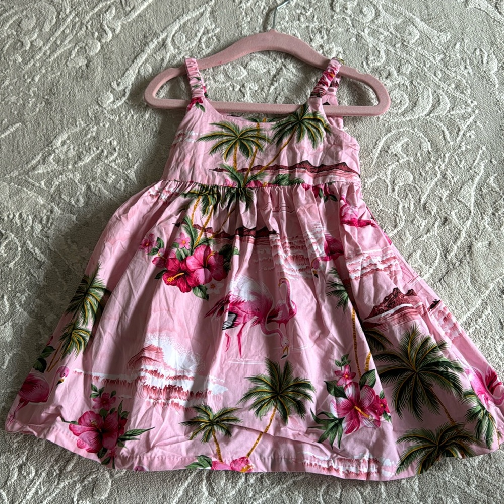 RJC Sportswear Pink Hawaiian Dress (2T)